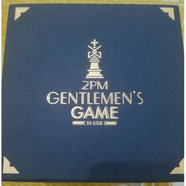 2PM Gentlemen's Game Album Limited Vers.