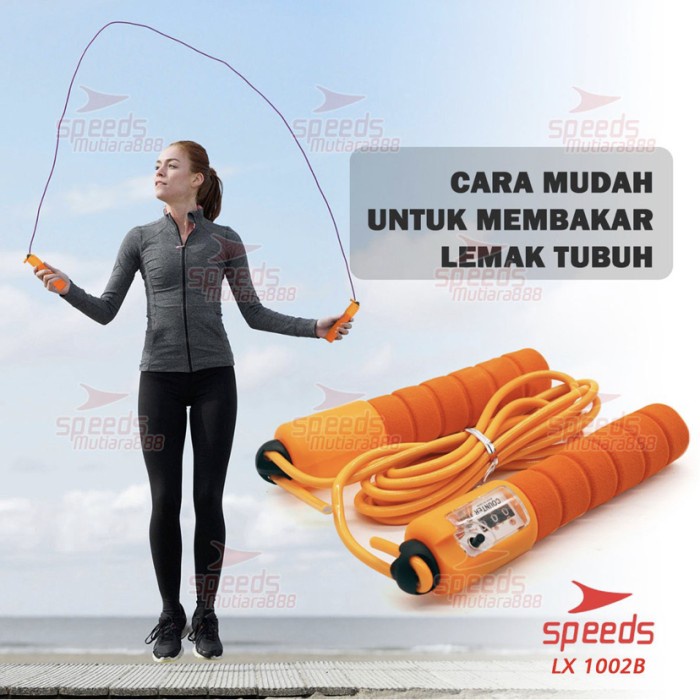 Skipping alat berolahraga di rumah fitness 928 counter