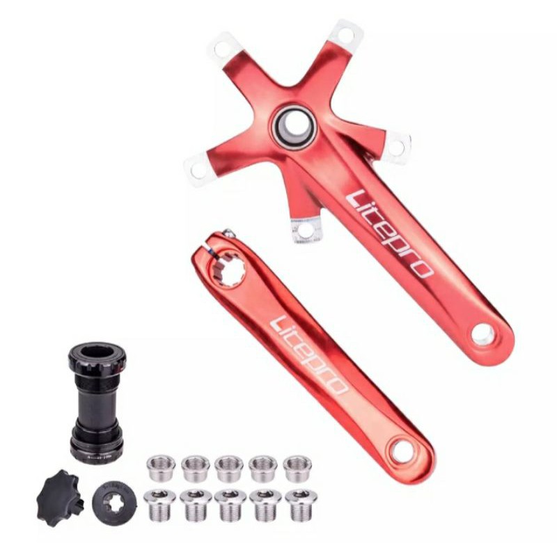 litepro crankset untuk sepeda lipat dll