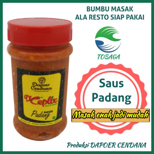 

Saus Padang (Bumbu masak siap pakai tanpa campuran bumbu lainnya)