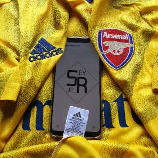 Jersey Arsenal away TERBARU import  High Quality baju  bola  