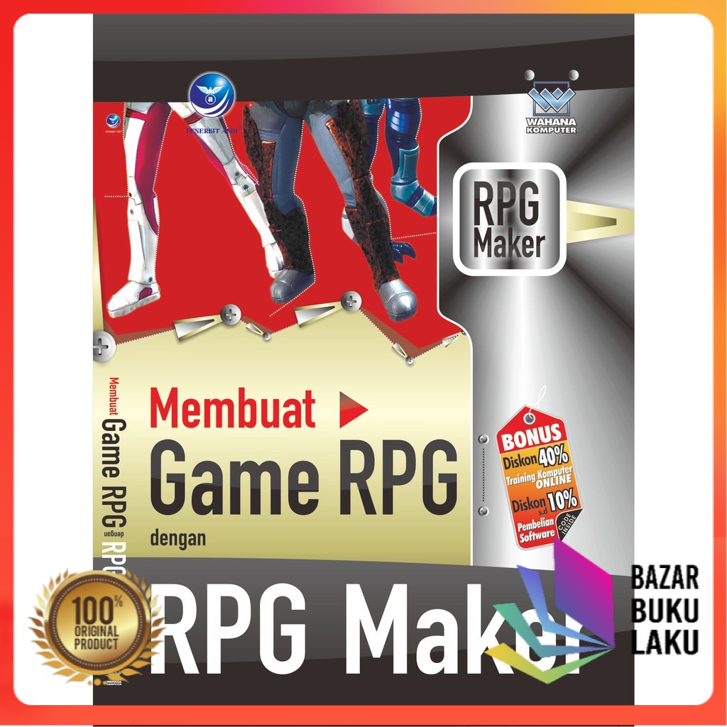 BUKU Membuat Game RPG dengan RPG Maker