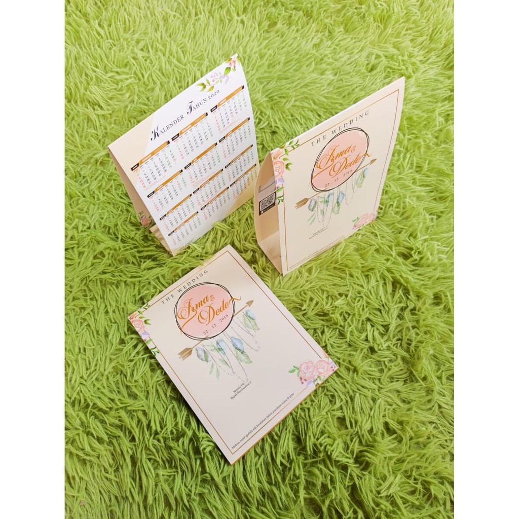 PROMO Undangan Kalender 2022 Bahan Sangat Tebal Harga PROMO Undangan Kalender 2022 Bahan Sangat Tebal Harga