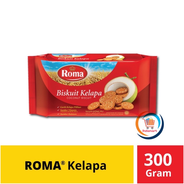 Roma Biskuit Kelapa 300 gr