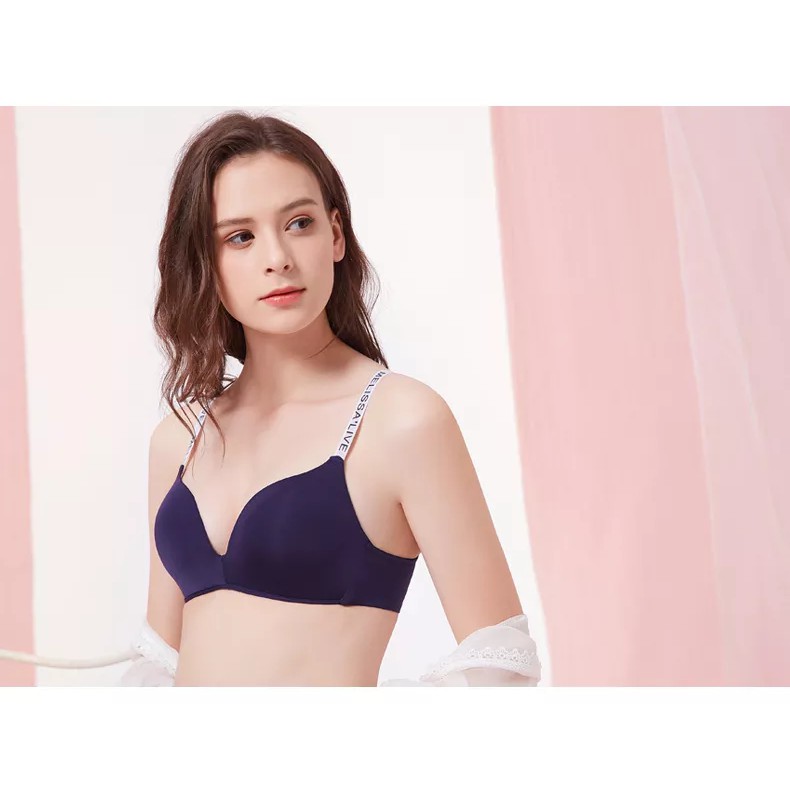 Logirlve Wanita Bra Seamless Bra Nirkabel Push Up Bra Bralette Import Real Pict FY