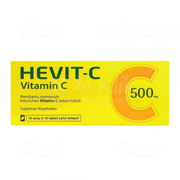 Hevit C 500MG isi 100 Tablet