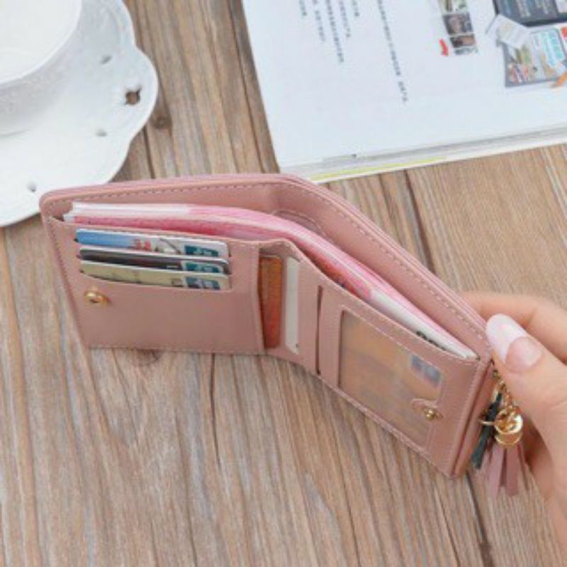 ~ PIYOSHI08 ~ Dompet Lipat Mini Lucu / Dompet Wanita ala Korea / Fashion Wallet AF149