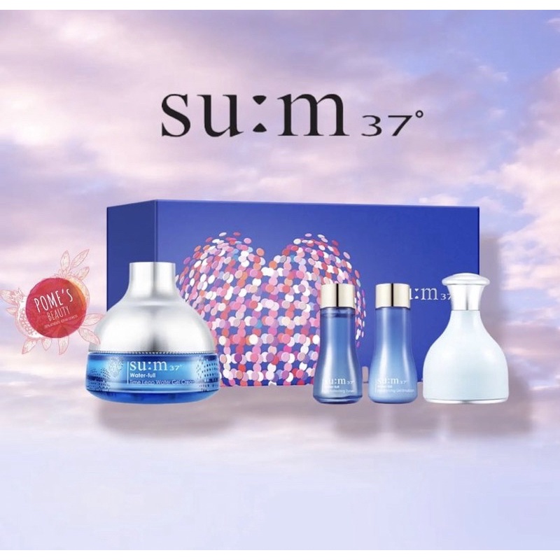SU:M37 WATER FULL TIME LEAP WATER GEL CREAM SPECIAL SET