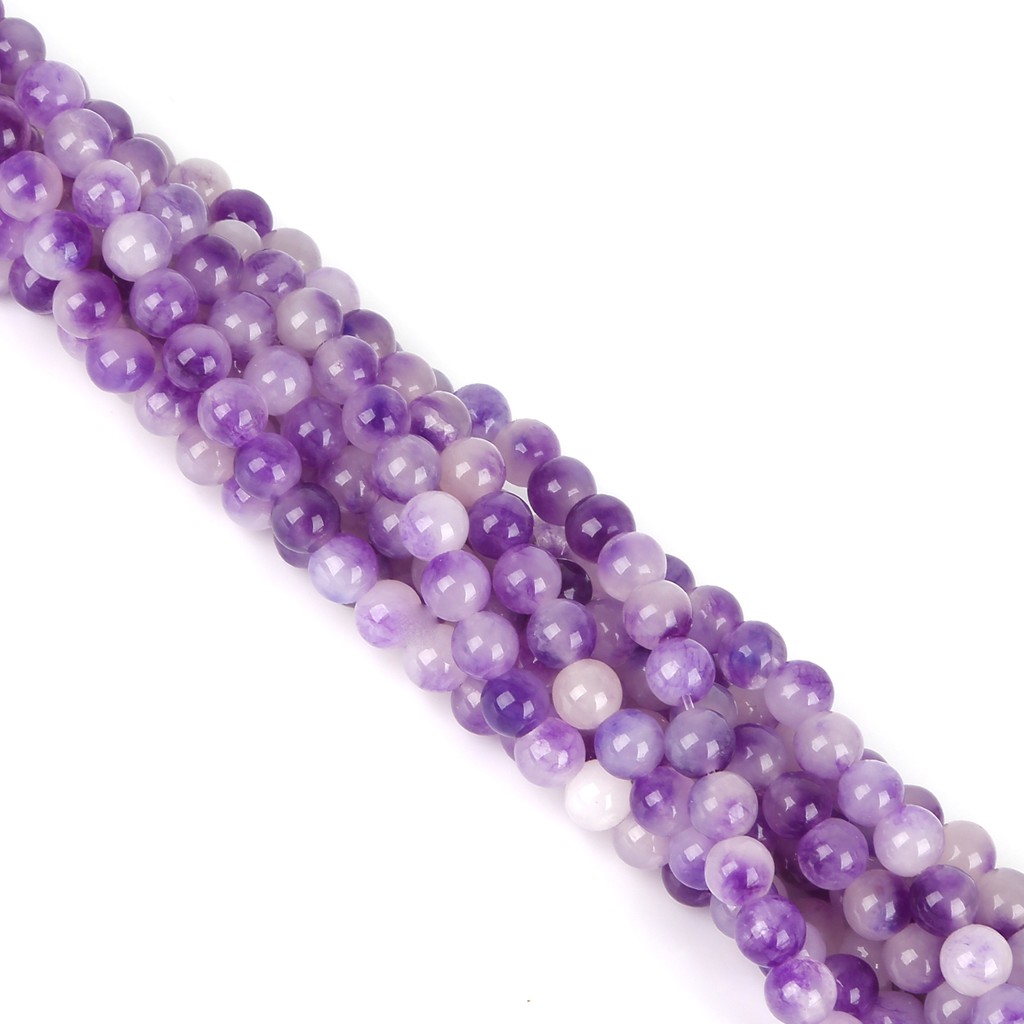 6/8/10mm Natural Stone Jaded Bead Round Stone Loose Beading Beads for jewelry making Jewellery DIY Bracelet Necklace Earring