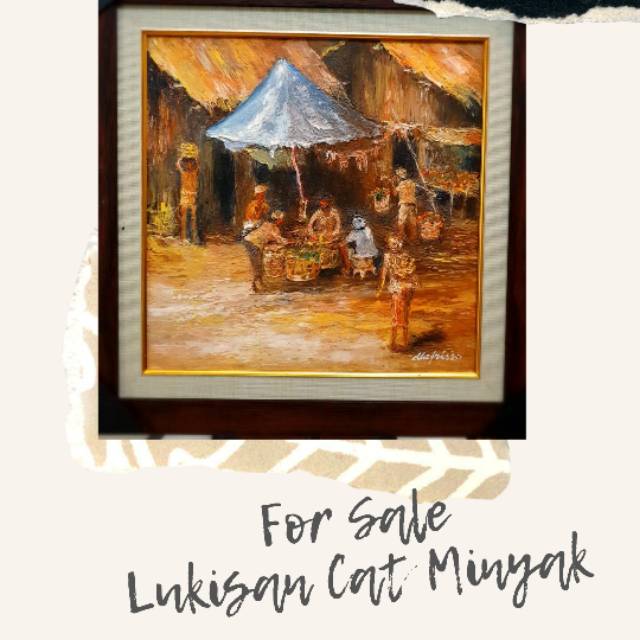 

Lukisan Cat Minyak / Oil Painting Asli Lukisan Tangan