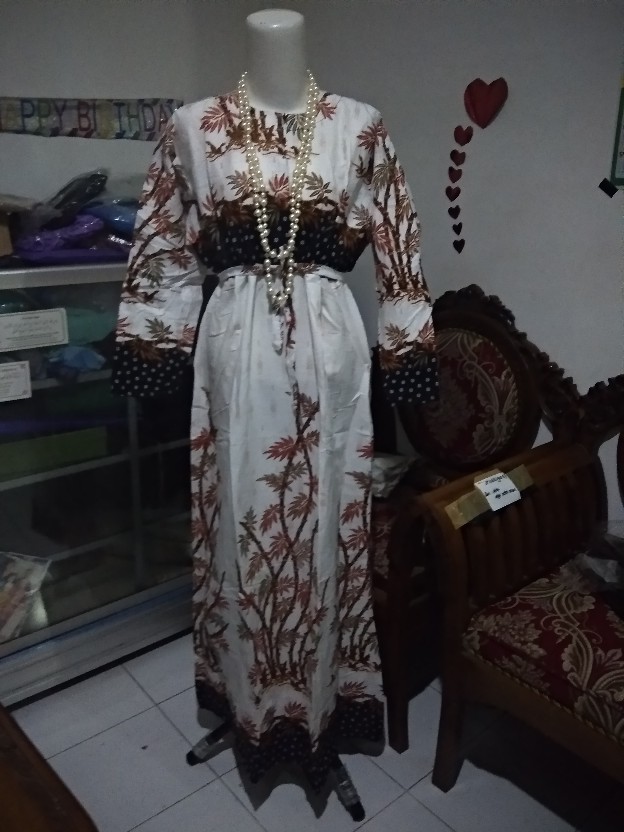 Maura Couple - Sania Ruffle Batik Couple Ori Ndoro Jowi Garansi Termurah Shopee - Batik Modern Solo