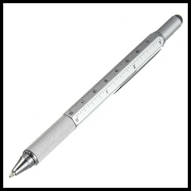 

PULPEN PEN ULTIMATE 7 IN 1 EDC PENGGARIS STYLUS OBENG MEKANIK TEKNIK - ABU-ABU