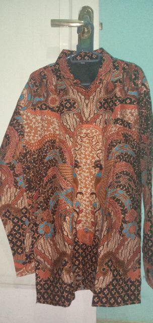 Baju Batik Pria Lengan Panjang | Wahyu Alit Lawasan By Batik Florist