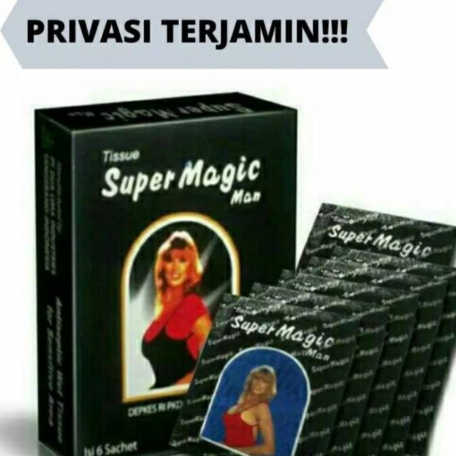 Tissue Magic Man Care - Original - 6 Sachet