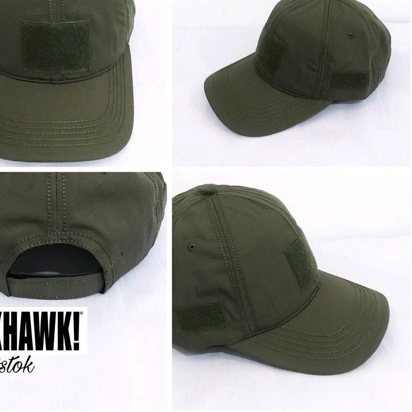 ❃ Topi Army - Topi Lapangan - Topi Tactical - Topi BDU Hijau ♂