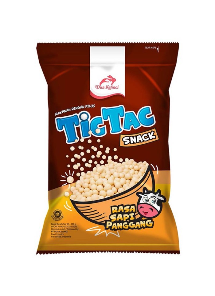 

Dua Kelinci Tic Tac Snack Pilus Sapi Panggang 90gr