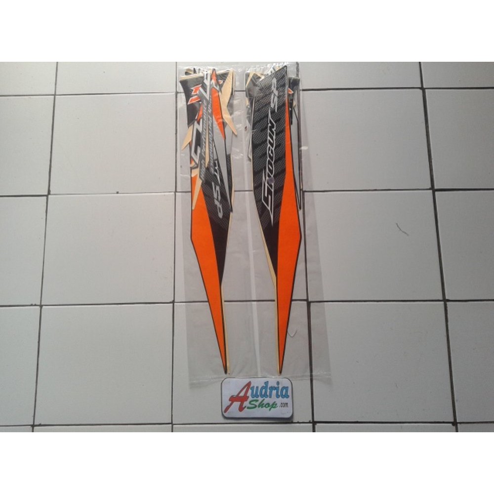 Variasi Stiker Shogun SP 125 2008 Hitam