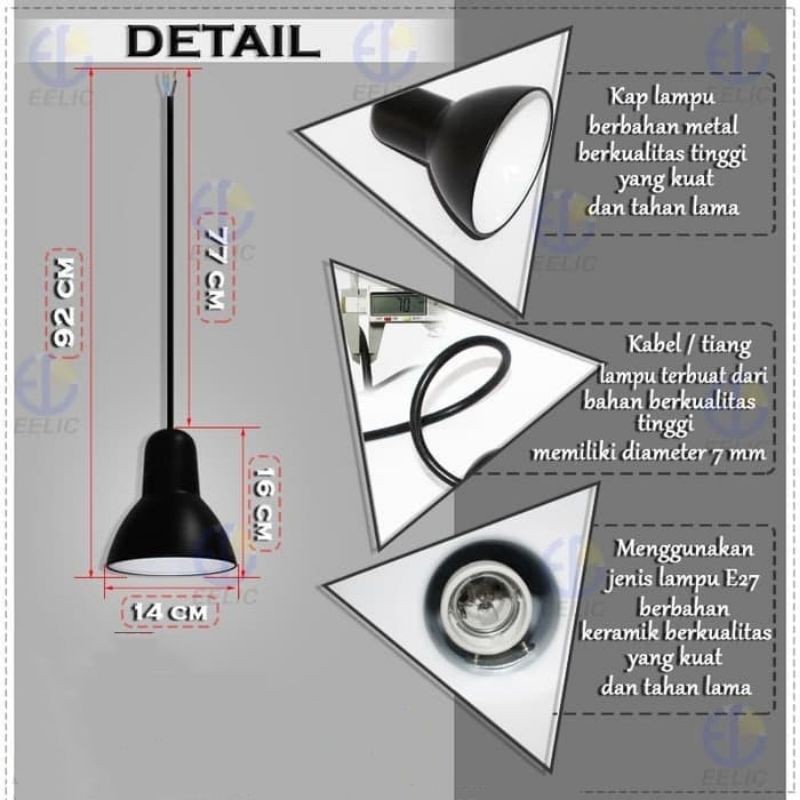 Lampu Cafe Lampu Gantung Lampu Hias LHG 104