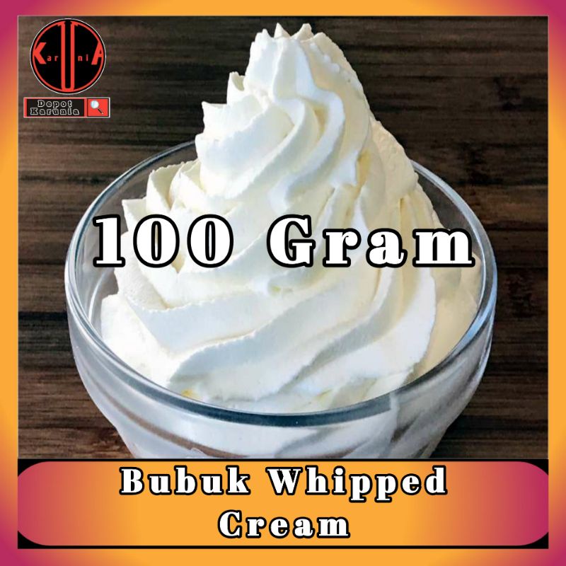 Bubuk Whipped Cream 100 Gram / Powder Whipping Cream