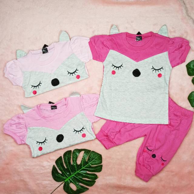 Ss#168 Setelan Baju Anak Cewek Model Za-ra Kids Size 1-3tahun / Baju Anak Perempuan Sehari hari