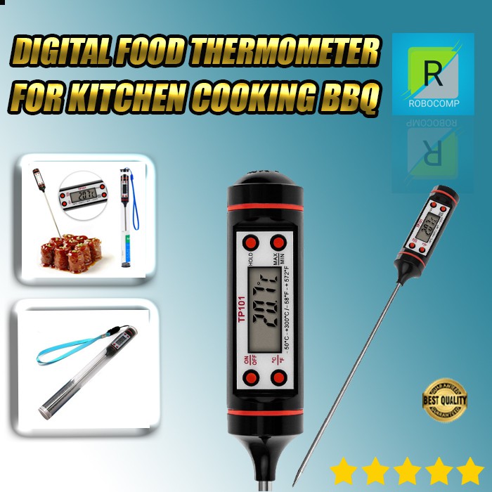 Digital Food Thermometer for Kitchen Cooking BBQ