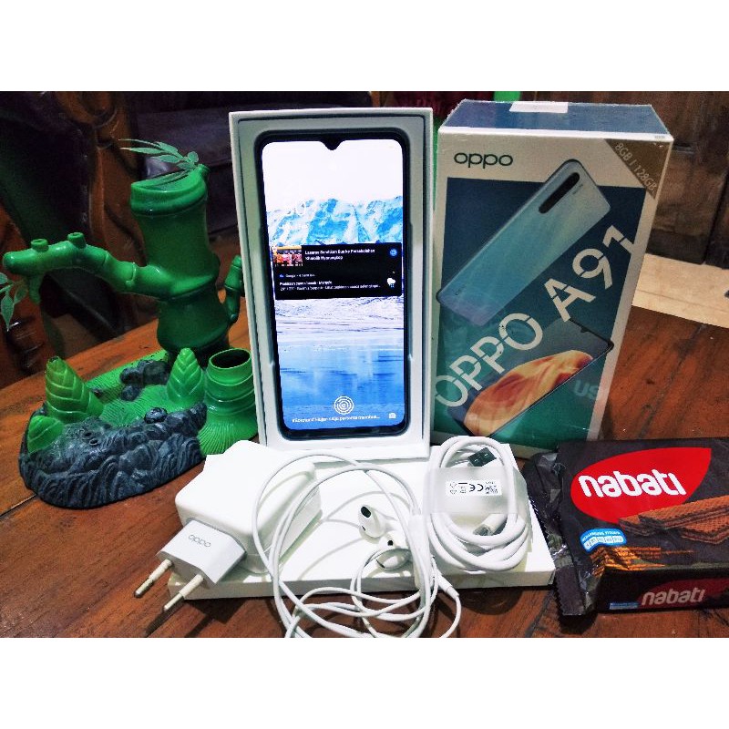 HP ANDROID OPPO  A91 BEKAS PAKAI