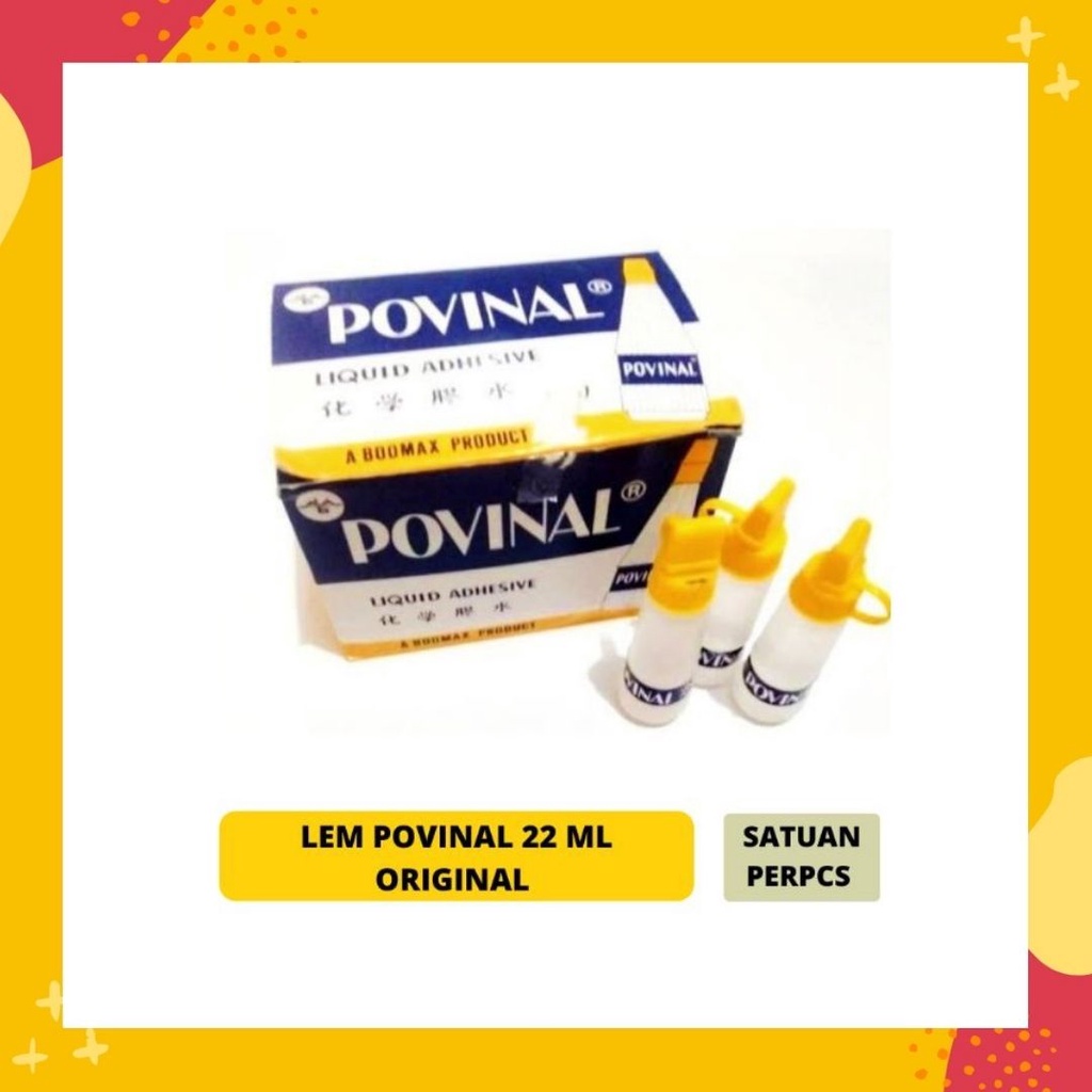 

Lem Kertas Cair Kecil Povinal 111 22mL