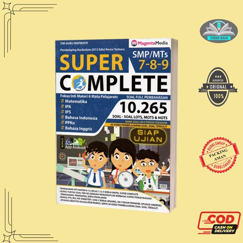 BUKU PELAJAR SMP SUPER COMPLETE SMP/MTS KLS 7,8,9