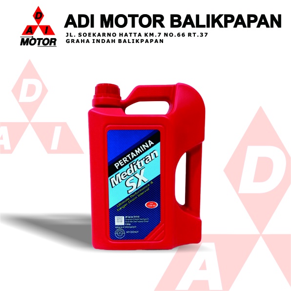 Oli Pertamina Meditran SX SAE 15W-40 1 Liter / 4 Liter