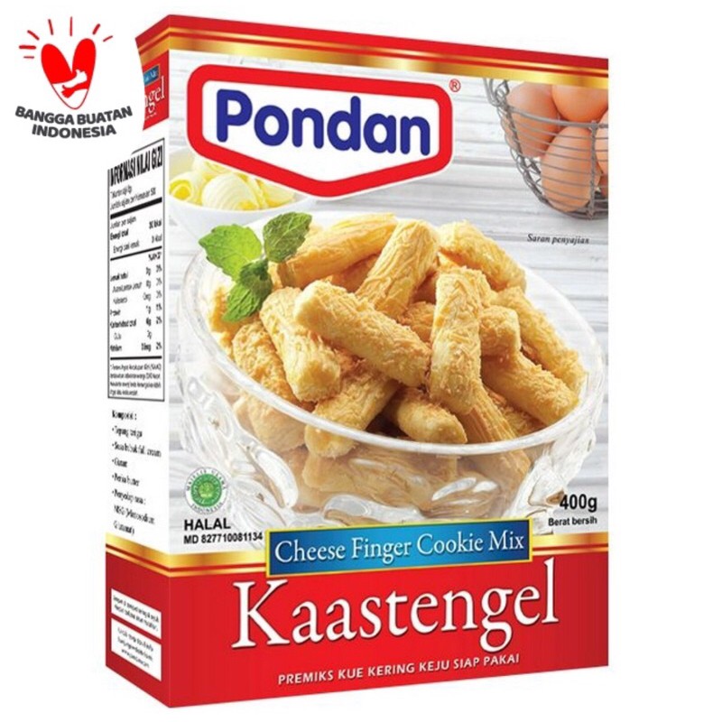 Pondan Kaastengel 400gr Tepung Premix Kastengel