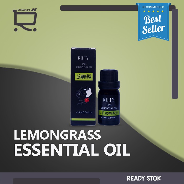 Firstsun Pure Essential Minyak Aromatherapy Diffusers 10ml - Lemon Grass