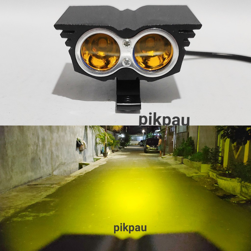 Lampu Tembak Sorot LED Lampu Mini OWL Cree 3 20Watt Mode Ultarafire