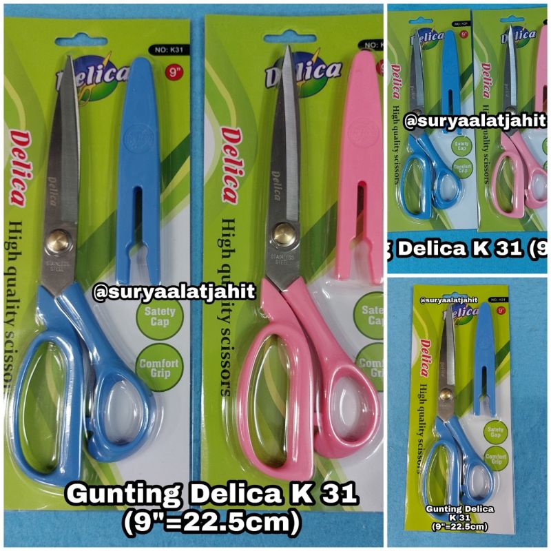 Gunting Delica K-31 (9in=22.5cm) =rp.20.250/1pcs