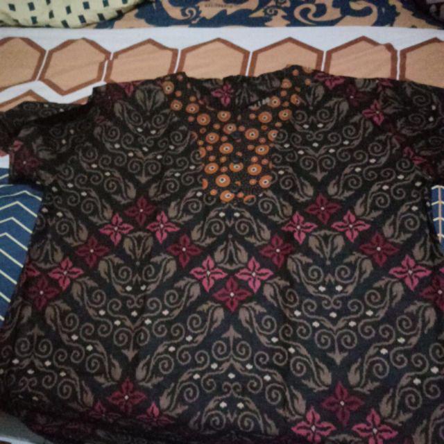 Tunik Jumbo Batik Qutbi Robbani  Ld 140 Pjg 92