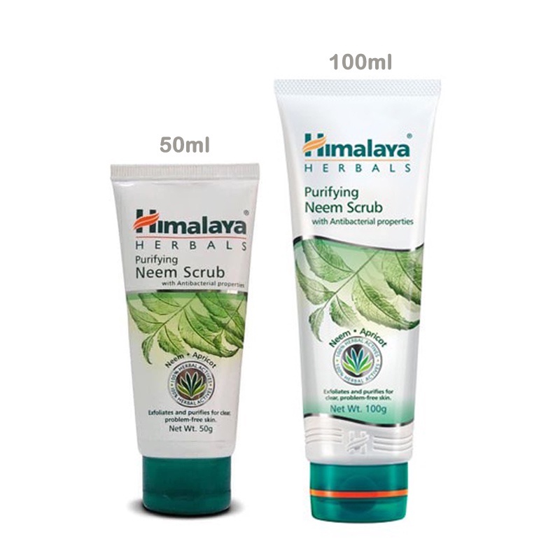 Himalaya Purifying Neem Scrub (100ml/50ml)