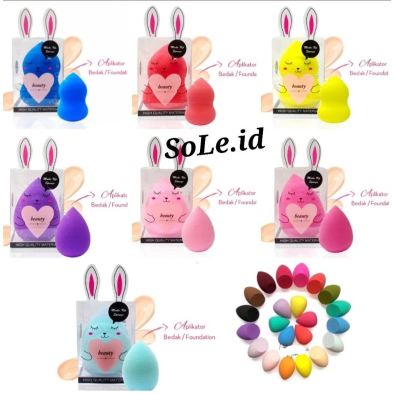 Jual Spon Blender Make Up Spon Sponge Shopee Indonesia