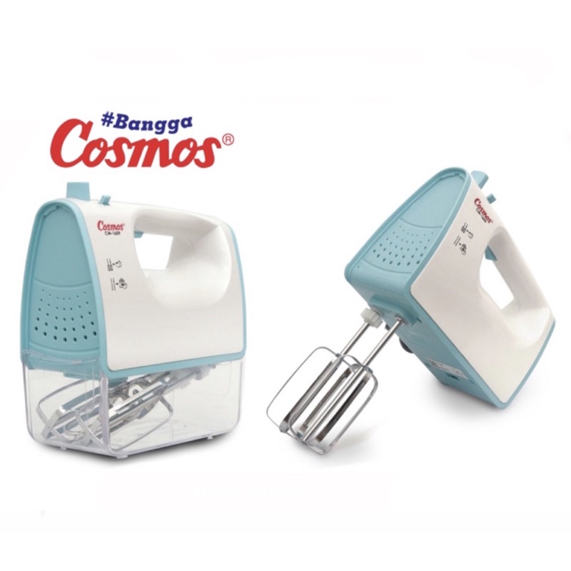 [ Cosmos ] Cosmos Hand Mixer / Mixer Cosmos CM 1659 - FREE wadah penyimpanan!