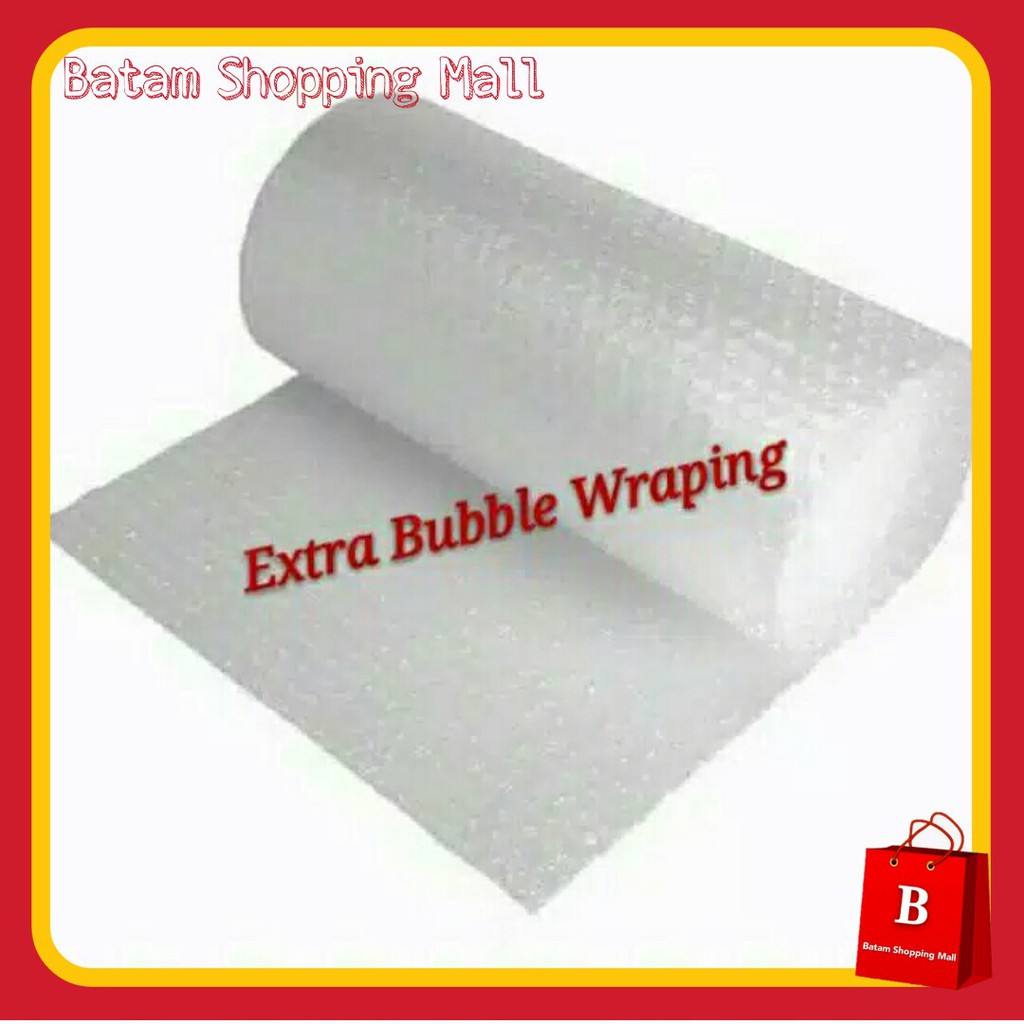 

EXTRA BUBBLE WRAPING