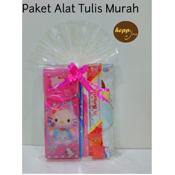 

™ Paket alat tulis murah, paket bingkisan ulang tahun anak 2 - perempuan ★