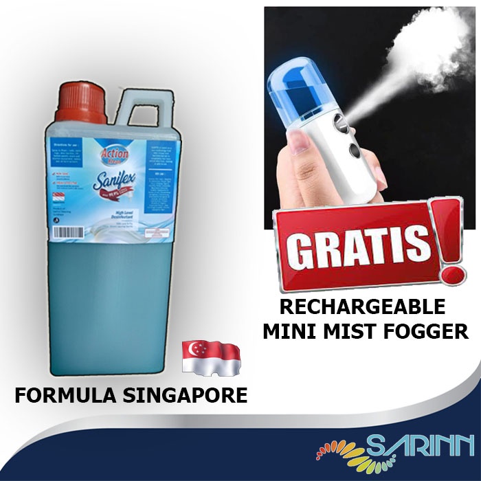 DISINFEKTAN SEMPROT DISINFECTANT SPRAY SANIFEX REFILL 1 LITER