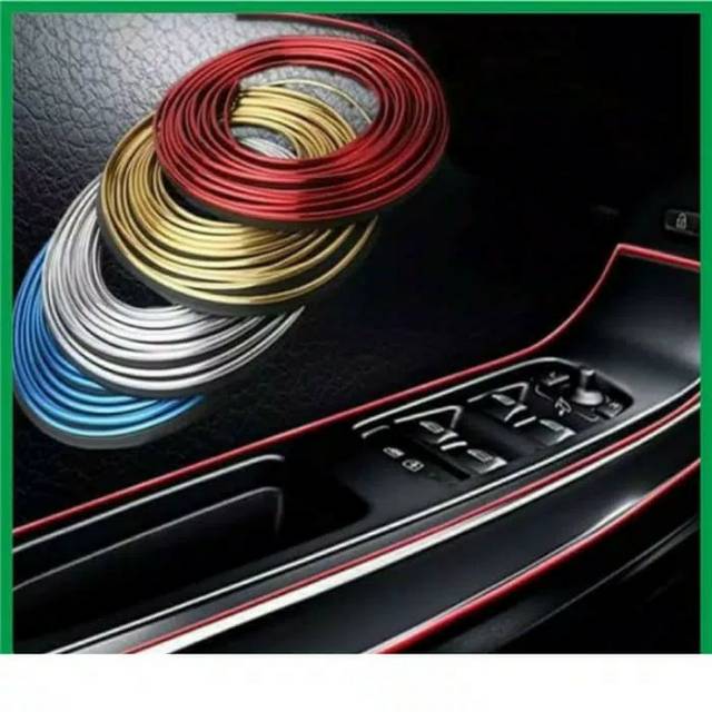 TRIM DASHBOARD INTERIOR DECAL MOBIL AKSESORIS LIST DASHBOARD DIY