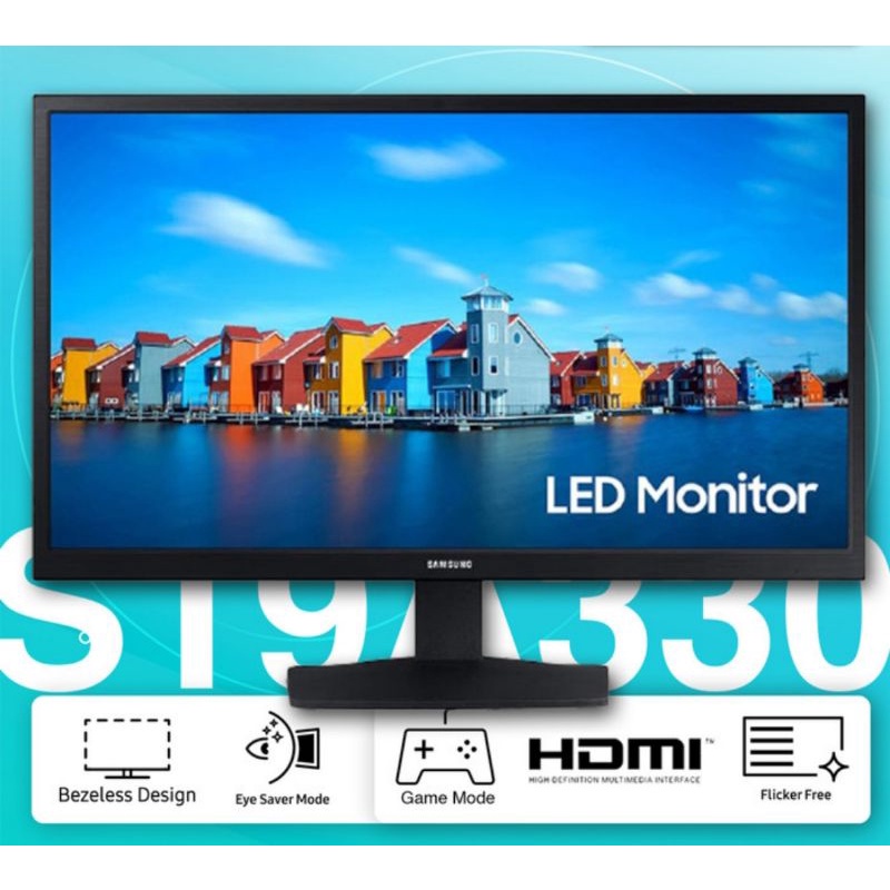 Monitor LED Samsung LS19A330 / 19A330 HDMI VGA 19Inch NHEXXD