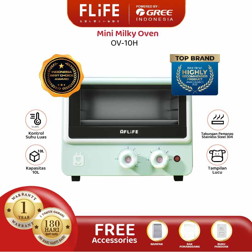 FLIFE Oven Milky OV10H
