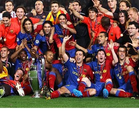 ☺ JERSEY RETRO BARCELONA FINAL ROMA 2009 JERSEY GRADE ORI THAILAND ➻