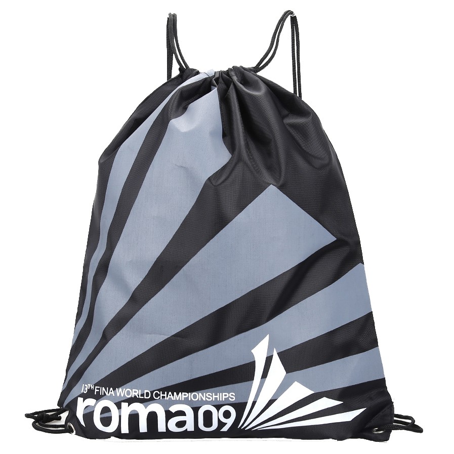 Tas Ransel Serut Drawstring Model Sport - Black