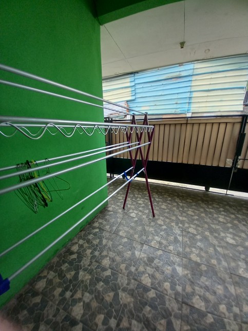 Jemuran Baju Alumunium 175cm Warna Capstox