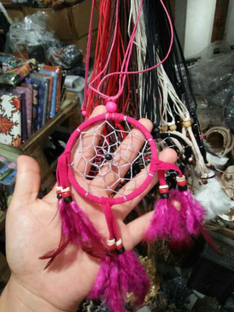 (BISA COD) Kalung Etnik Dream Catcher Penangkal Mimpi Buruk - Aksesoris Fashion Wanita dan Remaja
