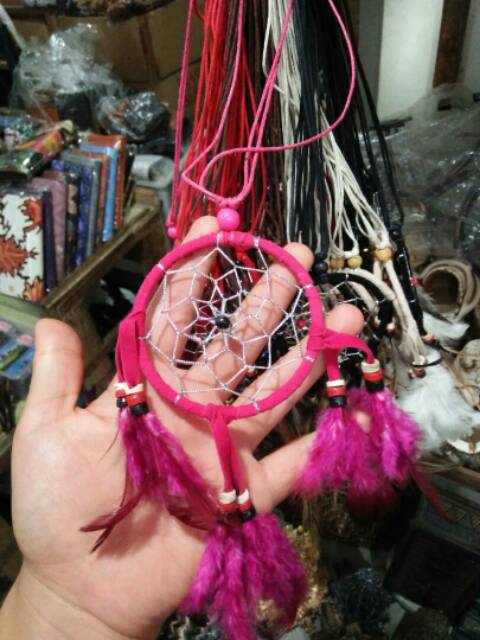 (BISA COD) Kalung Etnik Dream Catcher Penangkal Mimpi Buruk - Aksesoris Fashion Wanita dan Remaja