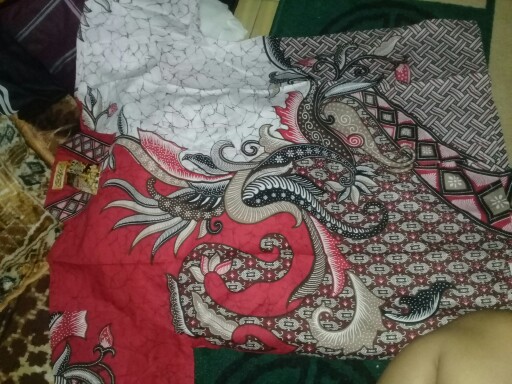 Hem Batik Pria Lengan Pendek Motif Lung & Wahana Bayar Ditempat ( Cod )