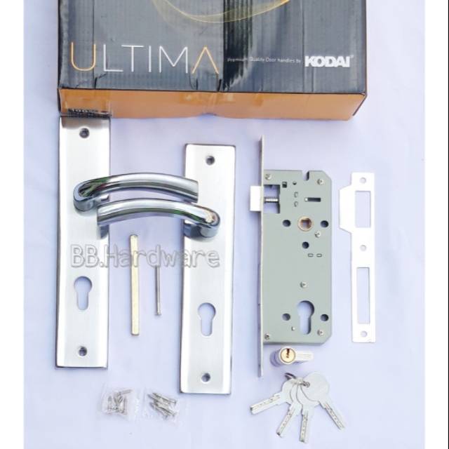KUNCI PINTU KODAI ULTIMA 643132 / HANDLE KUNCI PINTU RUMAH BESAR 25 CM